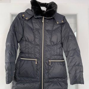 Navy Vince Camuto Coat